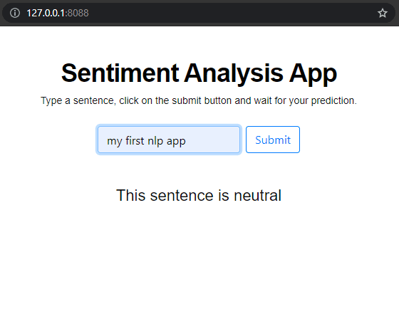 sentiment analysis using python